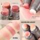 Double-headed blush stick dual-use new lazy waterproof and sweat-proof mud paste sponge rouge female elderly multi-purpose two-in-one