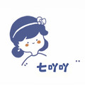 七吖吖美妆的LOGO