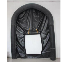 Flame-retardant material uses anti-static coal mine rescue air bag sealing door QKB air bag type quick sealing