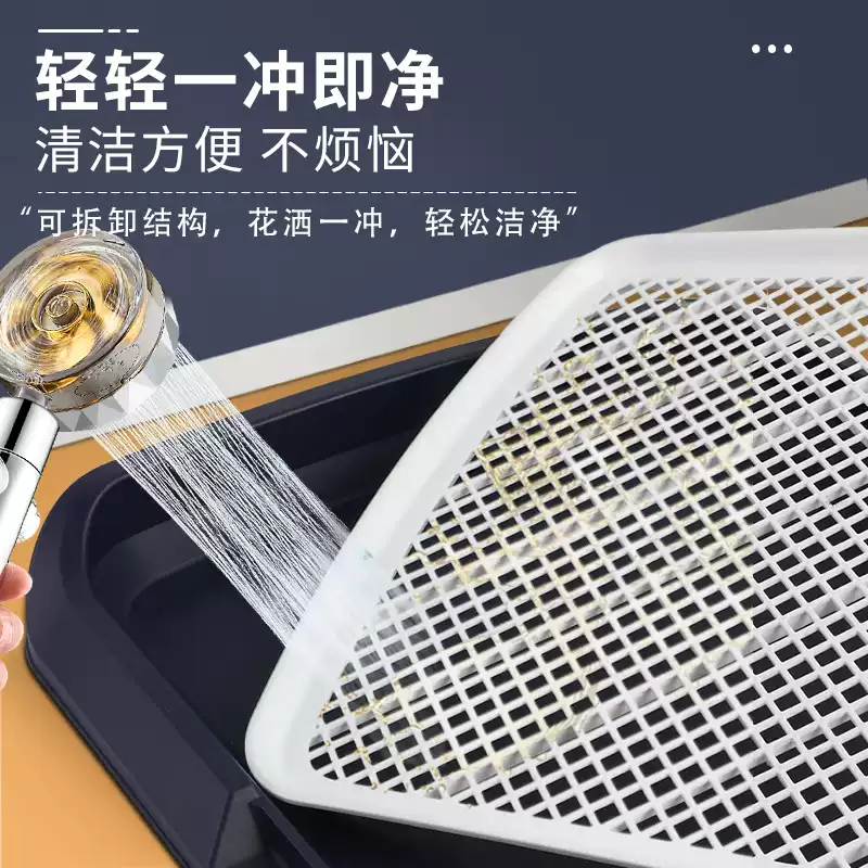 大号狗厕所：阿拉斯加大狗的冲水防踩屎垫板尿盆，训练大型犬的新神器！