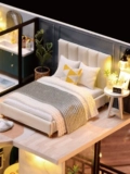 Маленькая хижина, домик, конструктор, игрушка, DIY, домик своими руками, подарок на день рождения