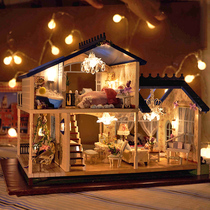 diy cottage handmade assembly villa attic making model small house Creative girl Adult birthday gift girl