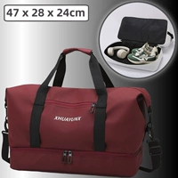 Красное многослойное отделение для обуви размера XL