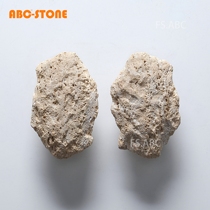 FS ABC oval chiseled natural Roman hole glass door handle wooden door cabinet door coffee shop customization