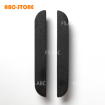 FS ABC Yuanbao style volcanic rock long glass door handle wooden door cabinet door clothing store coffee shop hotel