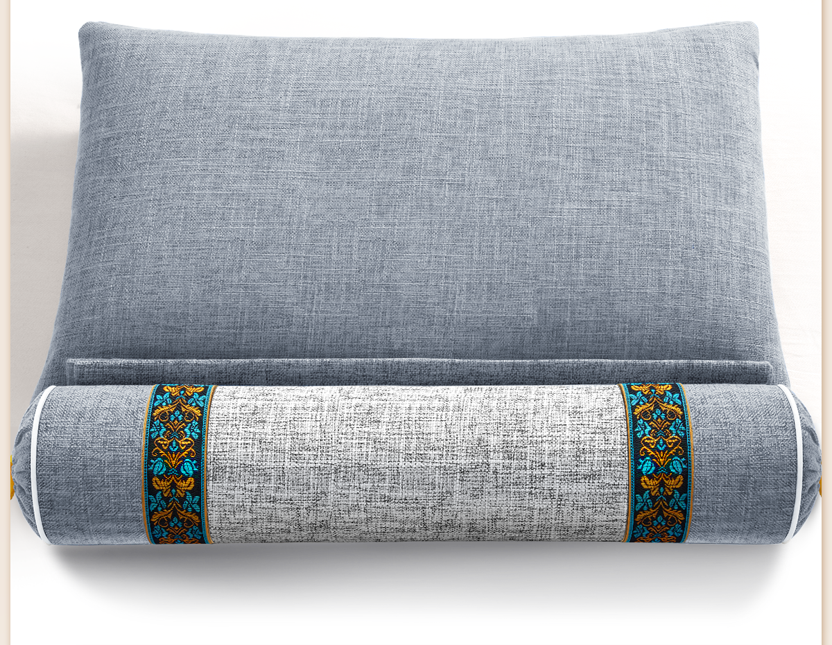 Подушка 颈椎疼痛热敷枕头助睡眠睡觉专用成人护颈椎枕决明子荞麦皮按摩枕