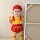 Одежда McDonald's, детский раздельный костюм из чистого хлопка для мужчин и женщин, маленький месячный ребенок, весенняя милая супер милая весенняя одежда для прогулок mini 3