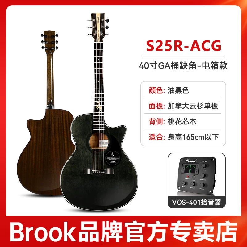 Гитара-однокорпус Brook Brook s25 — официальный флагманский продукт