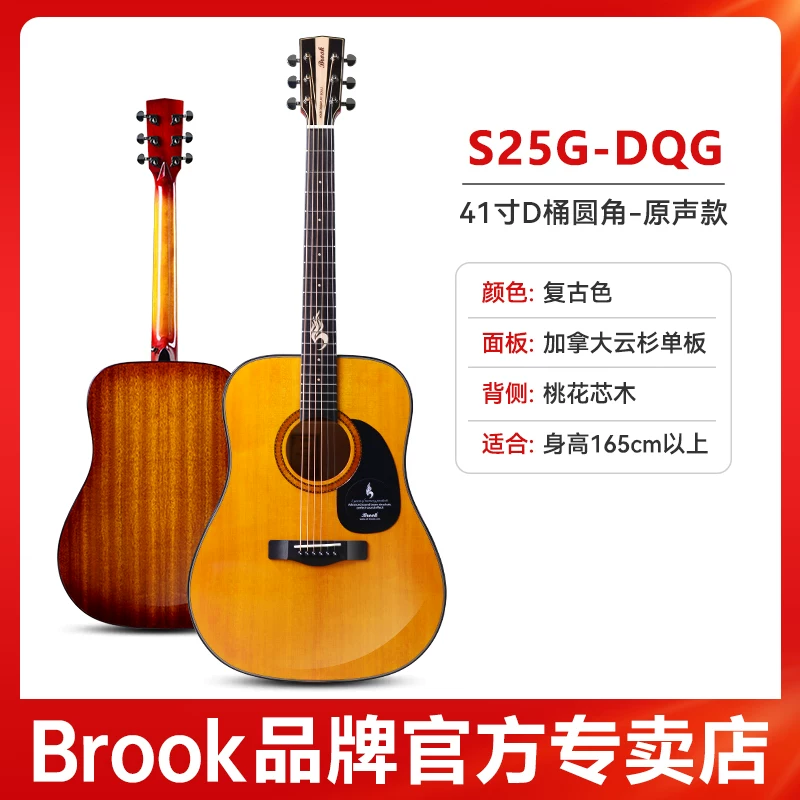 Гитара-однокорпус Brook Brook s25 — официальный флагманский продукт