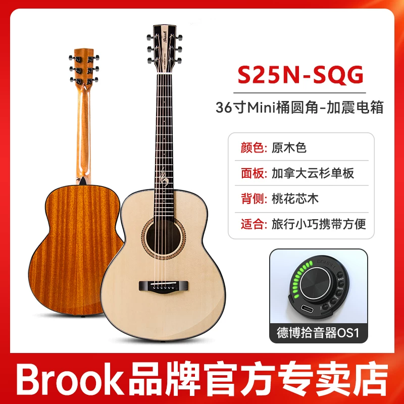 Гитара-однокорпус Brook Brook s25 — официальный флагманский продукт