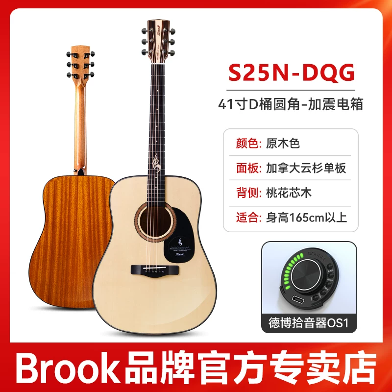 Гитара-однокорпус Brook Brook s25 — официальный флагманский продукт