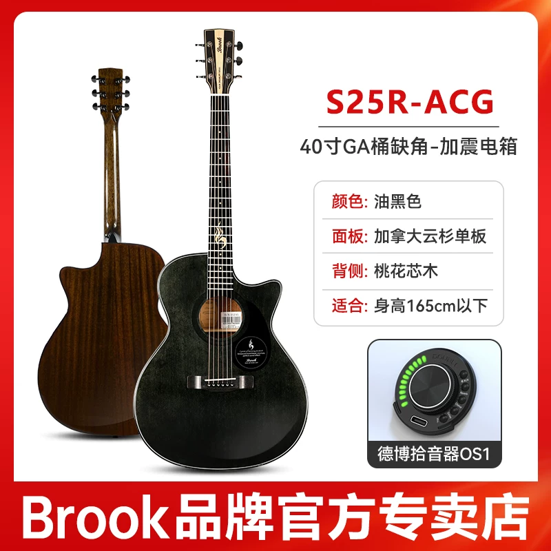 Гитара-однокорпус Brook Brook s25 — официальный флагманский продукт