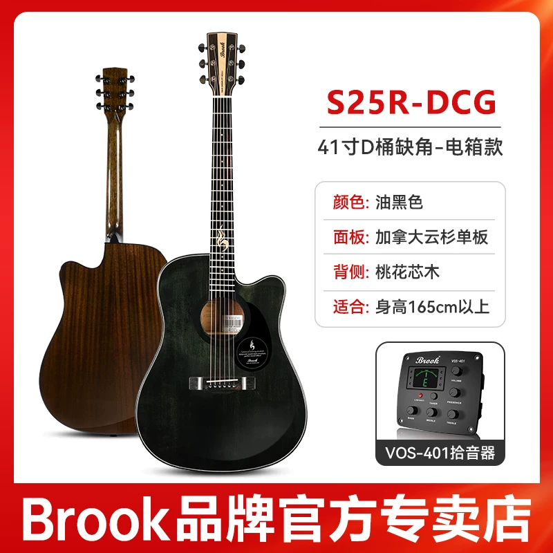 Гитара-однокорпус Brook Brook s25 — официальный флагманский продукт