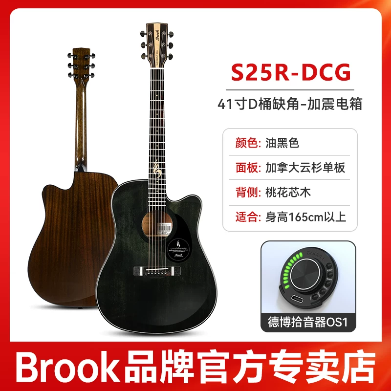Гитара-однокорпус Brook Brook s25 — официальный флагманский продукт