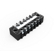 Black Lianjie multi-position fence terminal block TB1-15A25A35A45A60A100A flame retardant