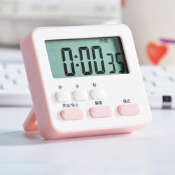 Timer Alarm Clock Clock Three-In-One Macaron Color Timer Multi-Functional Kitchen Digital Countdown Reminder