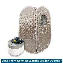 Portable Steam Sauna Set Foldable One Person SPA Tent with 4