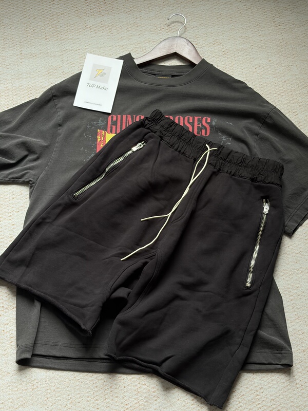In-Stock Benefits! Fog 3Rd Family and Friends Limited Edition Black High Street Shorts, Same Style as Jerry
