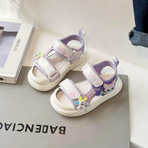 ABC Fans Модные летние сандалии, мягкая спортивная пляжная обувь, мягкая подошва