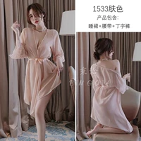 Банный халат, телесного цвета