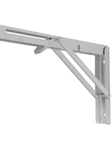 New passenger reduces folding triangle bracket wall bearing shelf stainless steel right angle shelf layer support