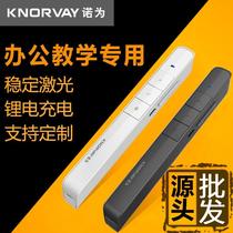 N75 red light lithium battery PPT page turning pen projector pen electronic pointer wireless laser projector pen