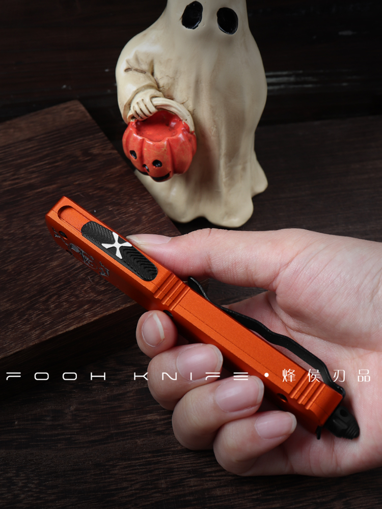 [FOOH UT специальная версия Ультратех Хэллоуин ОранжевыйK клинок чехол T7]
