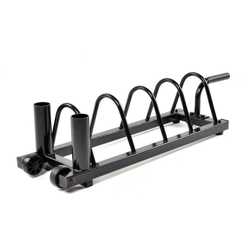 Barbell Sheet Rack Bar Bell Bar Bay Home Combined Containing Shelf Placement Rack Double Pole Mobile Barbell Sheet Containing-Taobao