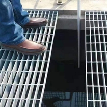 Galvanized steel grating plate car wash room water collection well decorative drainage ditch cover metal basement platform rainwater outlet