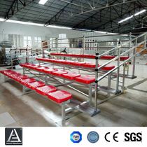 Canadian football stadium stadium spectator stands Guangzhou supplies aluminum alloy 6061-6 silver stands