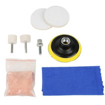 Polishing set 8 pieces car polishing set 39 pieces self-adhesive suction cup wool wheel glass polishing powder rare earth