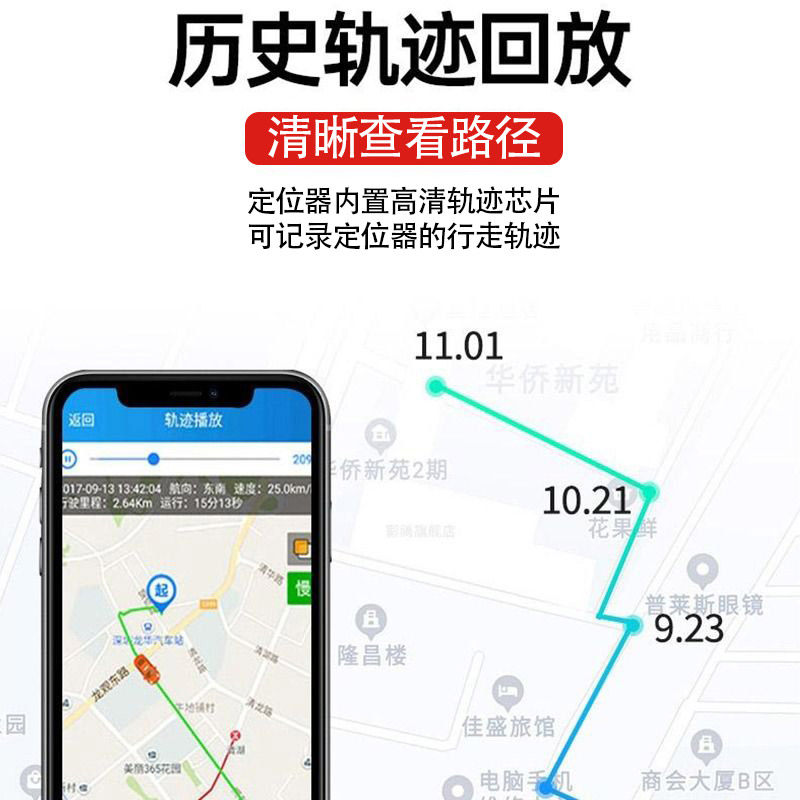 gps автотрекер 【萌宠造型】免充电超长待机定位