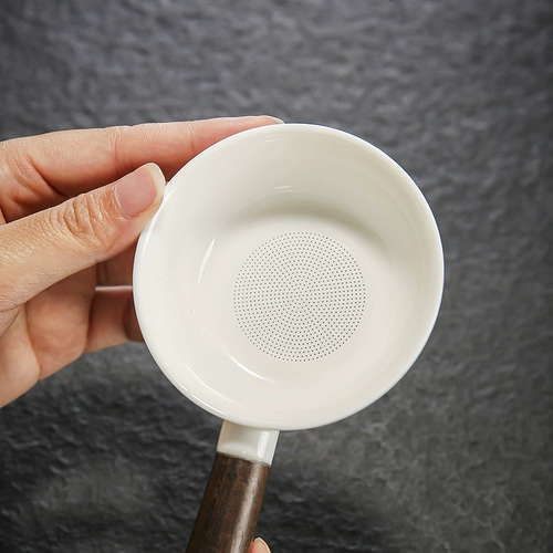 Все керамическая фильтрация с деревянной ручкой, антикальдирующим чаем, протекающий чай фильтр чай