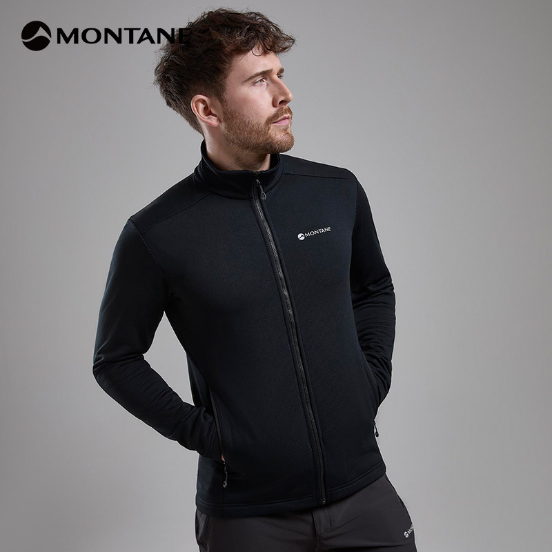 Мужская флисовая куртка из флиса серии PROTIUM / MONTANE, теплая и дышащая, высокоэластичная, легкая спортивная куртка MONTANE Изображение 1