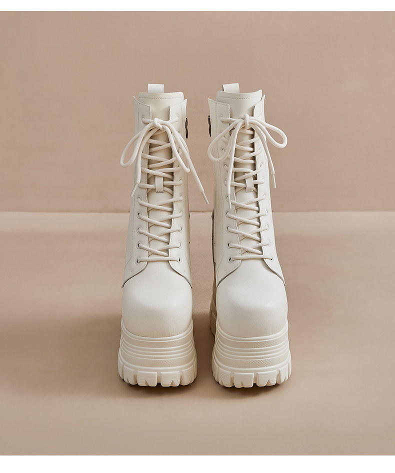 22cm platform martin boots: elevate your style with these ultra