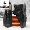 Paul Daflyn Winter Cotton Shoes Men's Boots Warm Fleece-Lined Thickened Casual High-Top Shoes Men's Anti-Slip Snow Boots Men's Style