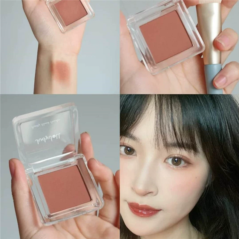 má hồng juduoll màu cam đơn sắc chính hãng trang điểm nude tự nhiên 35 sun red 06 high gloss juduo sửa chữa khả năng tích hợp tấm 38 - Blush / Cochineal