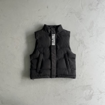 Autumn and winter hot sale Trapstar vest black down vest 2 0 version stand collar embroidery UKdrill street fashion