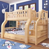 Ложись спать с двойной кроватью, взрослыми для детей с твердым деревом, маленькой квартирой, двумя слоями, одним ребенком, подъем лестницы женщины -кровати женщины