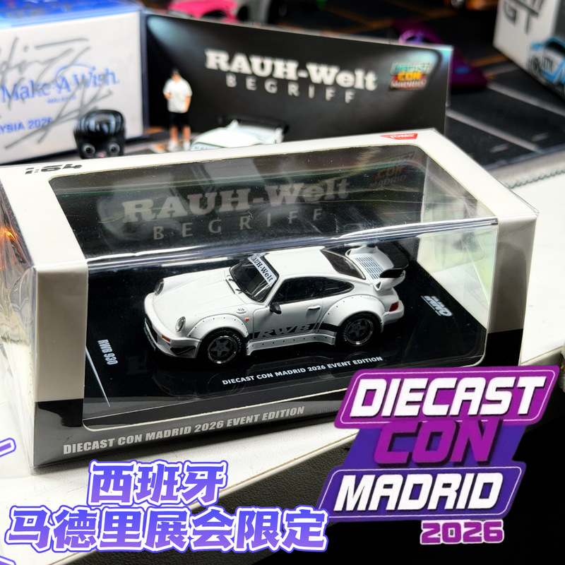 Brand New in Stock Inno 2026 Madrid Exhibition Limited Edition Rwb 930 1/6 Scale Car Model Brand New in Stock Inno 2026 Madrid Exhibition Limited Edition Rwb 930 1/6 Scale Car Model