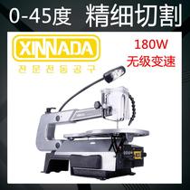 Desktop jigsaw woodworking multi-functional power tool small laser chainsaw raffia saw wire model wire saw machine