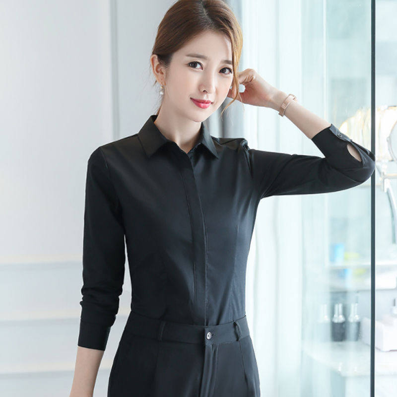 Warm Lining Woman Plus Suede Thickened Autumn Winter Long Sleeve Professional inside lap 2023 black and white blue slapped undershirt woman-Taobao