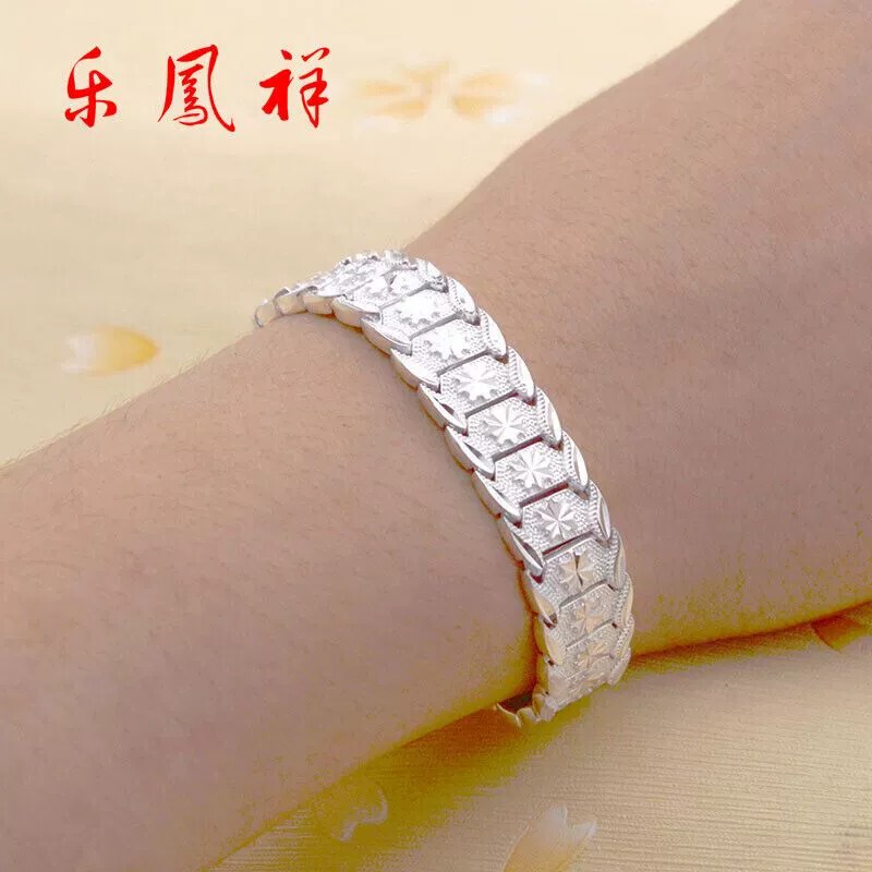Boss-Style Car Accessory, Fashionable Hand-Plated Bracelet, Anklet, Trendy, High-End, Unique, Wide and Bold for Men