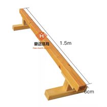 Balance beam kindergarten childrens wooden balance beam sensory training balance beam physical test balance beam early education single-plank bridge