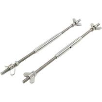 304 stainless steel embroidery V stretch cross bead embroidery quick stretch side rod embroidery adjustment bracket M8v stretch aluminum profile accessories