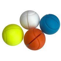 Pack of 2 Tennis Shape Shock Absorber Squash Racquet Tennis Racquet Shock Absorber Silicone Material