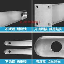 304 stainless steel canopy steel beam 201 corbel bracket HT knife type office building door head window rain cover glass manufacturer