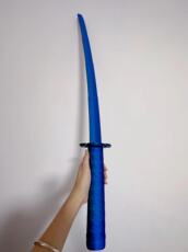 3D модель члена маятник 炫彩斩月刀斩魄刀死神卍解3d打印伸缩剑伸缩刀不开刃网红抖音同款