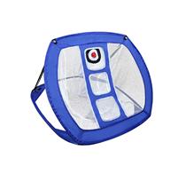 Practice net golf chipping indoor folding portable chipping target storage multi-pole golf ball square easy