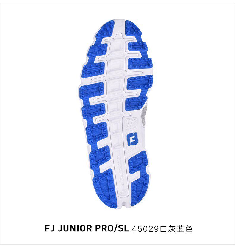 Footjoy Гольф мужской и женщины ребенок кроссовки Pro SL Junior подростков гольф обучение спортивной обуви 